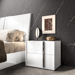Bianca 6-Piece King Bedroom Package - White Lacquer