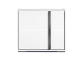 Bianca 6-Piece Queen Bedroom Package - White Lacquer