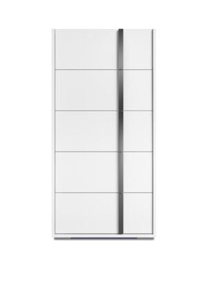 Bianca 5 Drawer Chest - White Lacquer