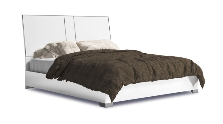 Bianca 3-Piece Queen Bed - White Lacquer