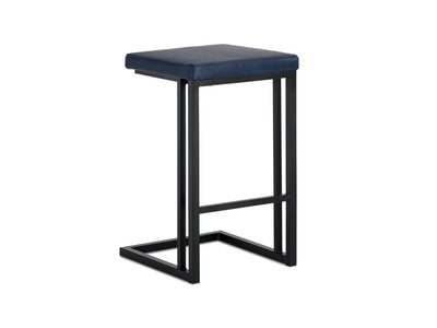Boone Counter Height Stool - Black, Bravo Admiral