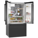 Bosch 36" Black Stainless Steel French Door Refrigerator (26.0 cu. ft.) - B36FD50SNB