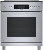Bosch Stainless Steel 30" Industrial-Style Electric Induction Range (3.9 cu. ft.) - HIS8055C