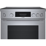 Bosch Stainless Steel 30" Industrial-Style Electric Induction Range (3.9 cu. ft.) - HIS8055C