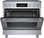 Bosch Stainless Steel 36" Industrial-Style Electric Induction Range (3.7 cu. ft.) - HIS8655C