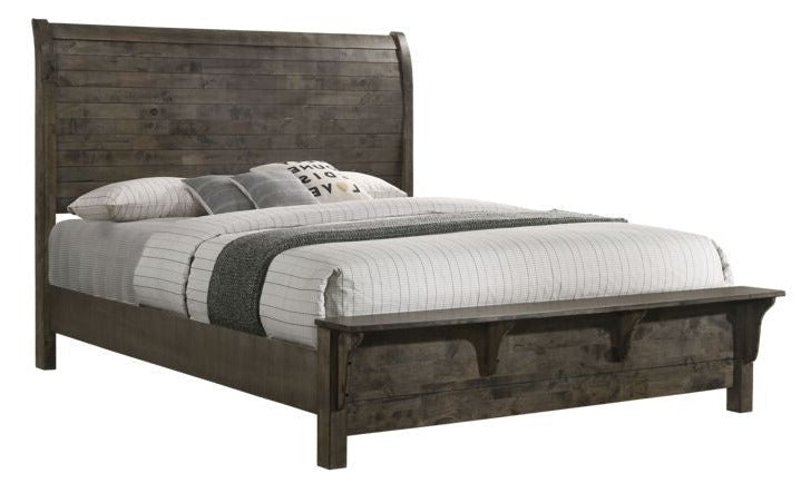 Cabin 5-Piece King Bedroom Package - Grey