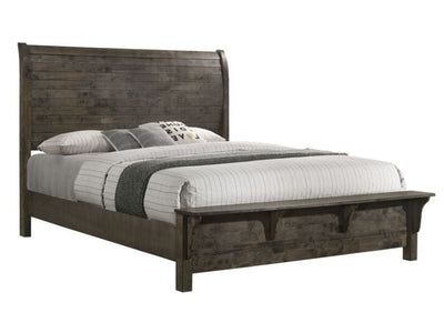 Cabin 3-Piece King Bed - Grey