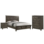 Cabin 5-Piece King Bedroom Package - Grey