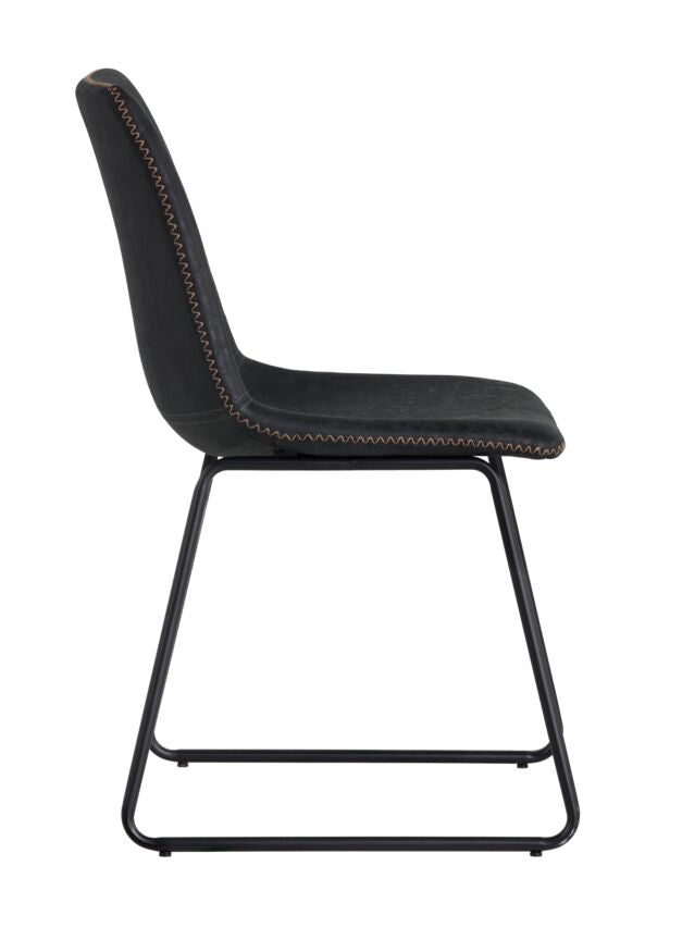Cal Side Chair - Antique Black