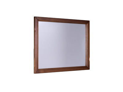 Camila Mirror - Rustic Brown