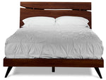 Camila 3-Piece Queen Bed - Rustic Brown