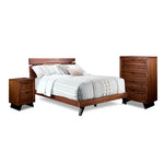 Camila 5-Piece Twin Bedroom Package - Rustic Brown