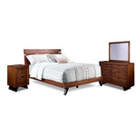 Camila 6-Piece Twin Bedroom Package - Rustic Brown