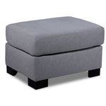 Casey Ottoman - Taupe
