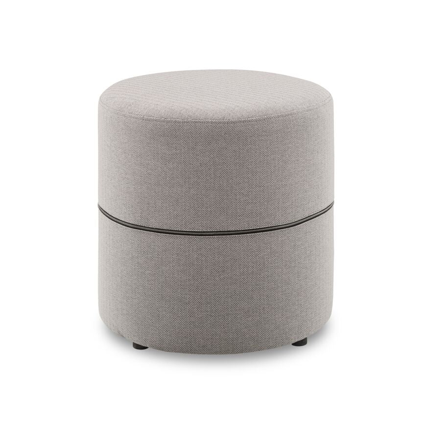 Caspion Ottoman - Grey