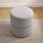 Caspion Ottoman - Grey