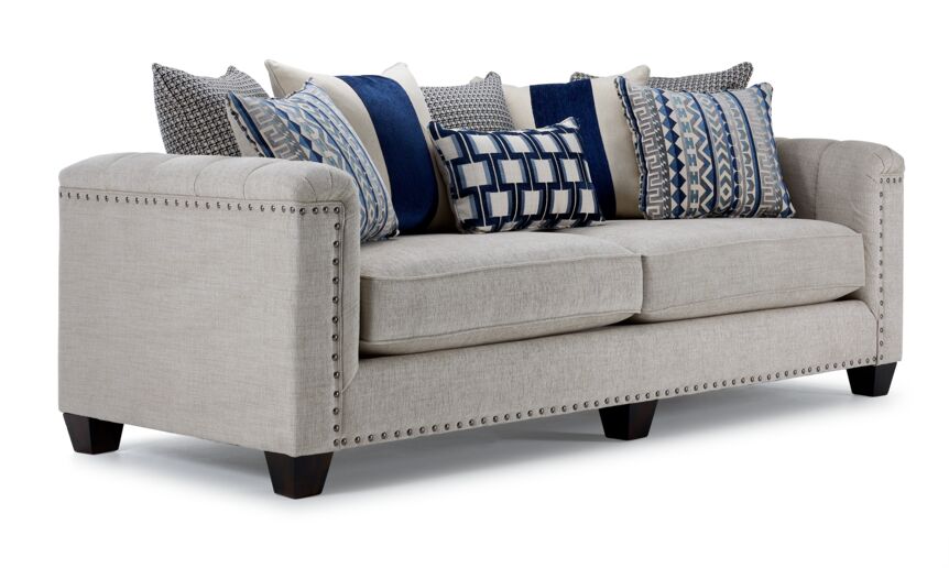 Charice Sofa & Loveseat - Putty