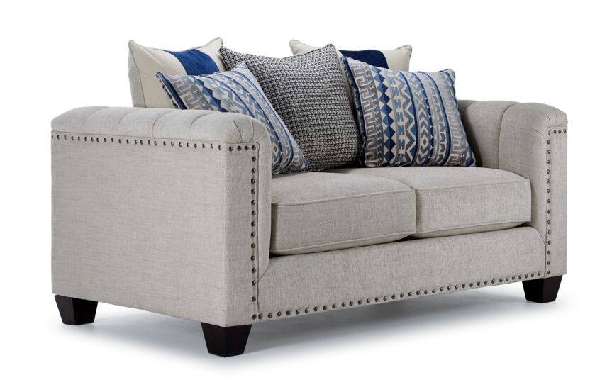 Charice Sofa & Loveseat - Putty
