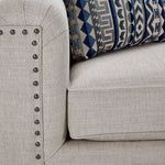 Charice Sofa, Loveseat & Chair and a Half Set - Putty