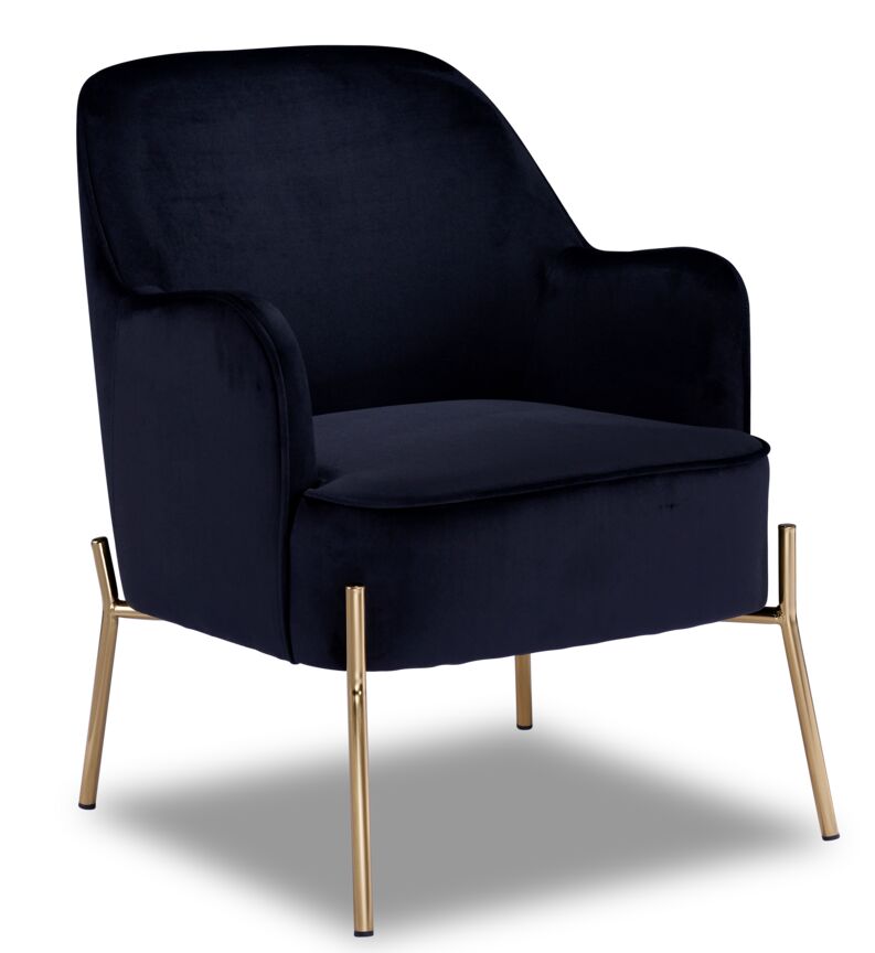 Charisma Accent Chair - Black