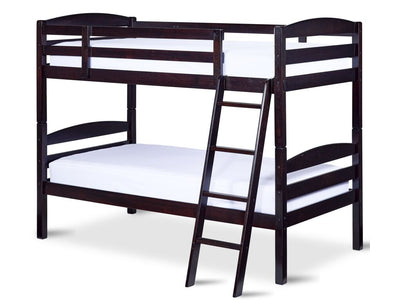 Charlie Bunk Bed - Dark Chocolate