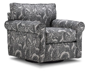 Chateau Swivel Chair-Ebony