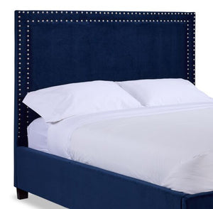 Chloe Queen Headboard - Navy