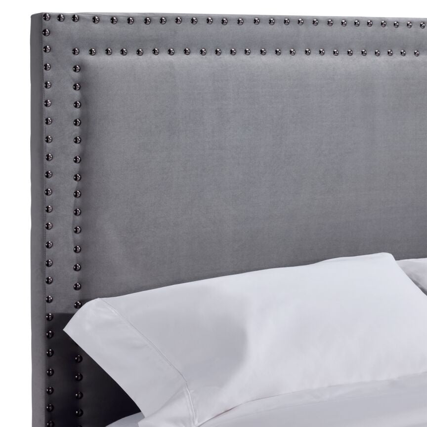 Chloe King Headboard - Grey