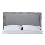 Chloe King Headboard - Grey