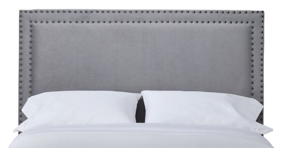 Chloe King Headboard - Grey