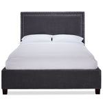 Chloe 3-Piece Twin Bed - Charcoal