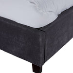 Chloe 3-Piece Twin Bed - Charcoal