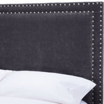 Chloe King Headboard - Charcoal
