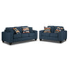 Cindy Sofa and Loveseat Set-Blue