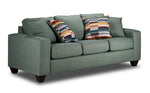 Cindy Sofa and Loveseat Set- Jade