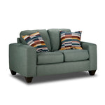 Cindy Sofa and Loveseat Set- Jade