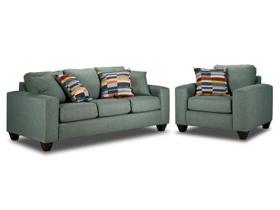 Cindy Sofa and Chair Set-Jade