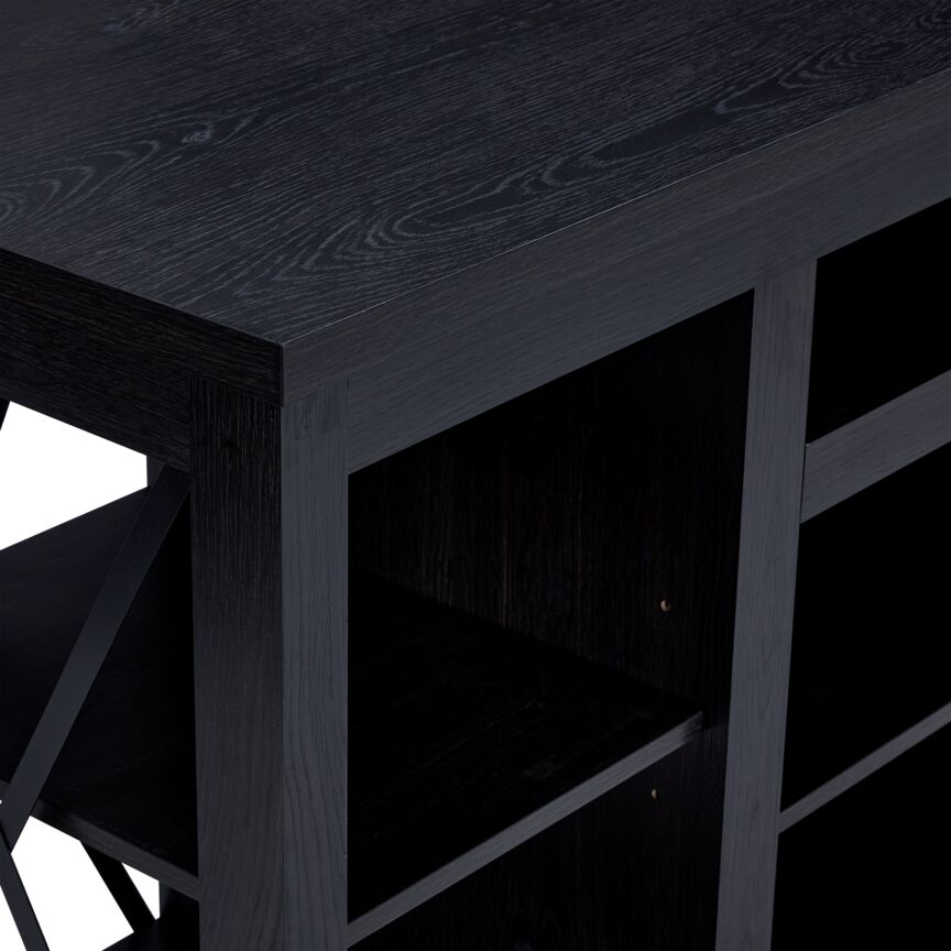 Cohen 78" TV Stand - Grey