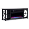 Cohen 78" Fireplace TV Stand - Grey