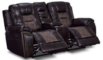 Commodore Reclining Loveseat- Brown