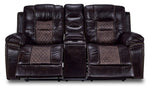 Commodore Reclining Loveseat- Brown