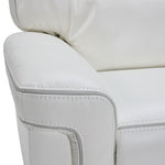 Cosmic Dual Power Reclining Sofa and Chair Set - White