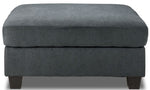 Cosmo Ottoman - Dark Grey