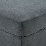Cosmo Ottoman - Dark Grey