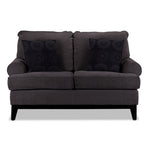 Crizia Loveseat - Dark Grey