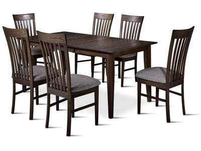 Cypress 7-Piece Dining Set - Graphite