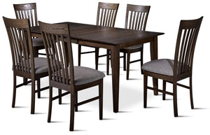 Cypress 7-Piece Extendable Dining Set - Graphite