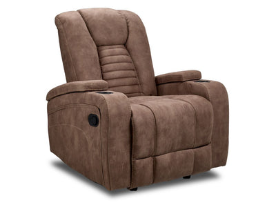 Dallas Glider Recliner- Mocha