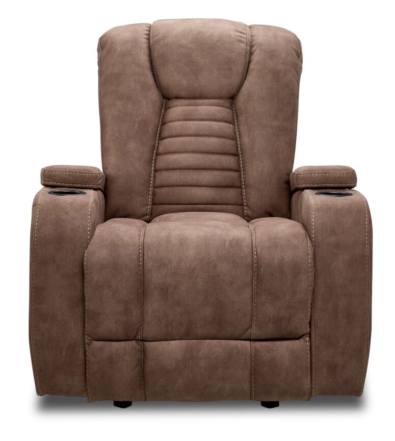Dallas Glider Recliner- Mocha