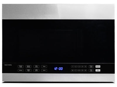 Danby Stainless Steel Over-the-Range Microwave with Sensor Cook (1.4 cu. ft.) - DOM014401G1